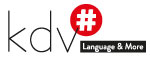 KDV Language & More Logo