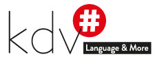 KDV Language & More Logo