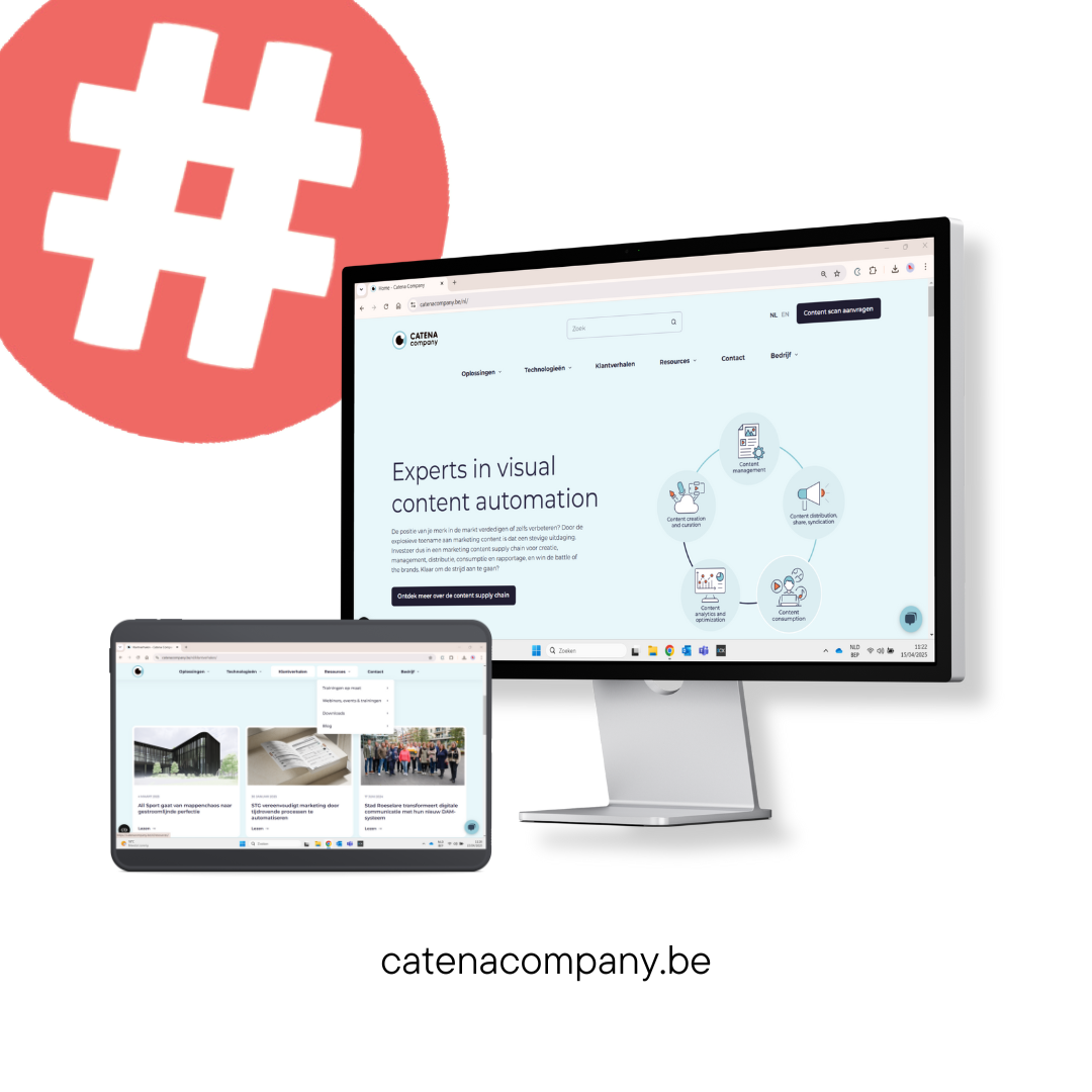 Nieuwe meertalige website voor Catena Company