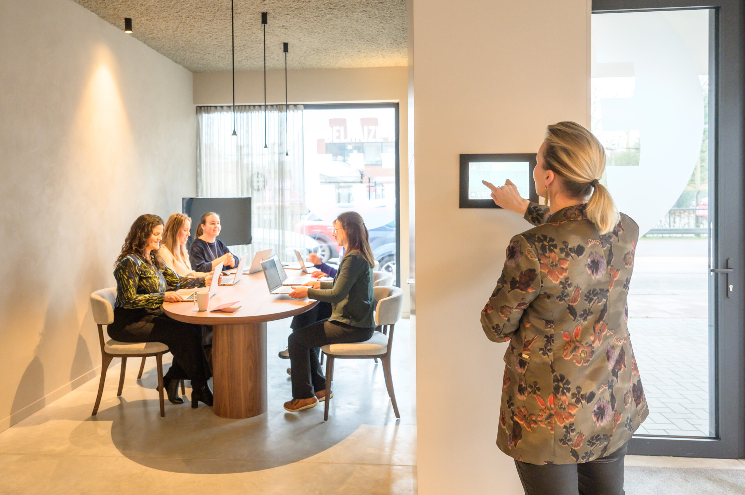 KDV team in a meeting