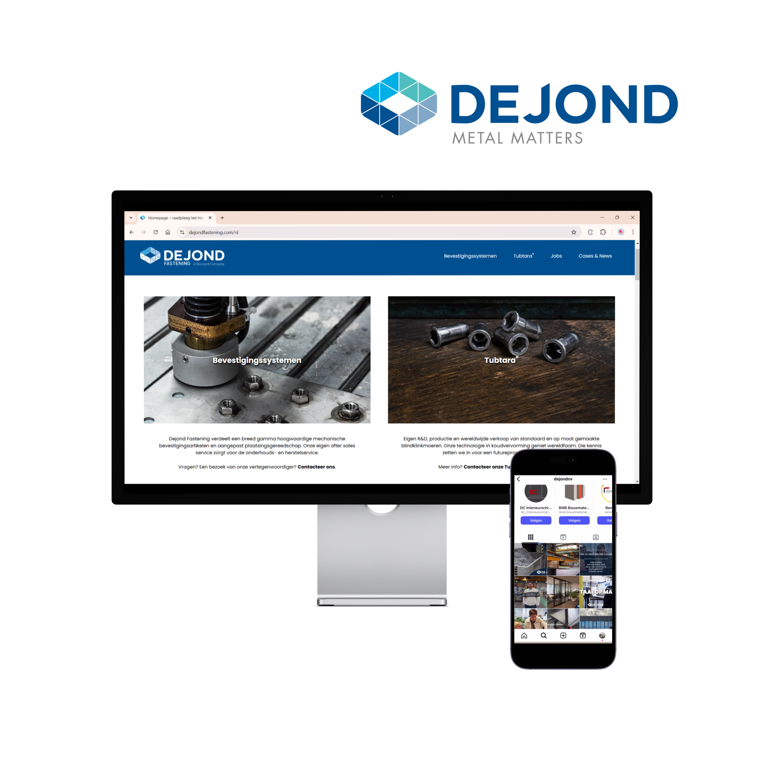 Dejond Fastening is een groothandel in bevestigingssystemen en fabrikant en exporteur van Tubtara® blindklinkmoeren.