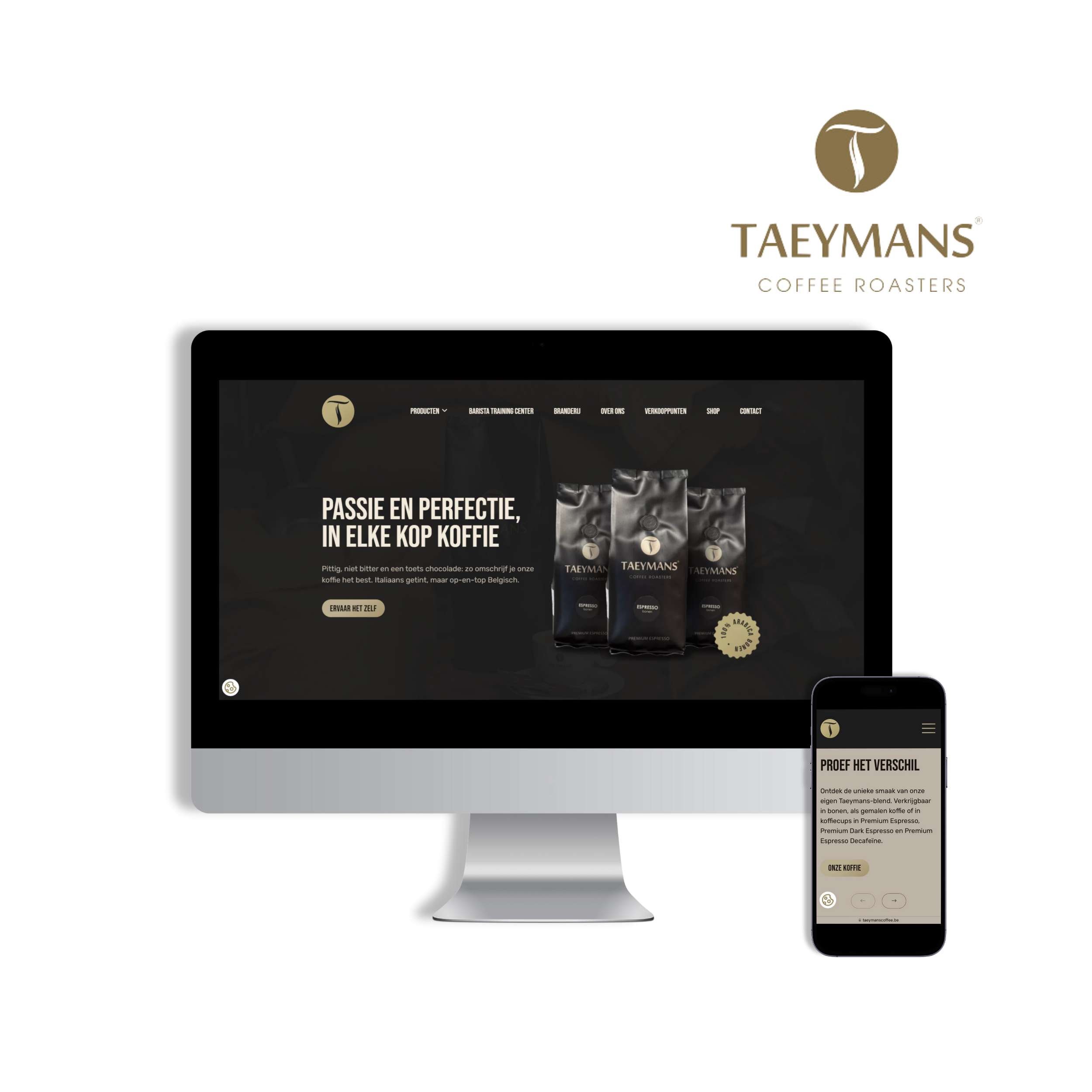 Taeymans Coffee Roasters is een Belgische ambachtelijke koffiebranderij gevestigd in Hoogstraten.