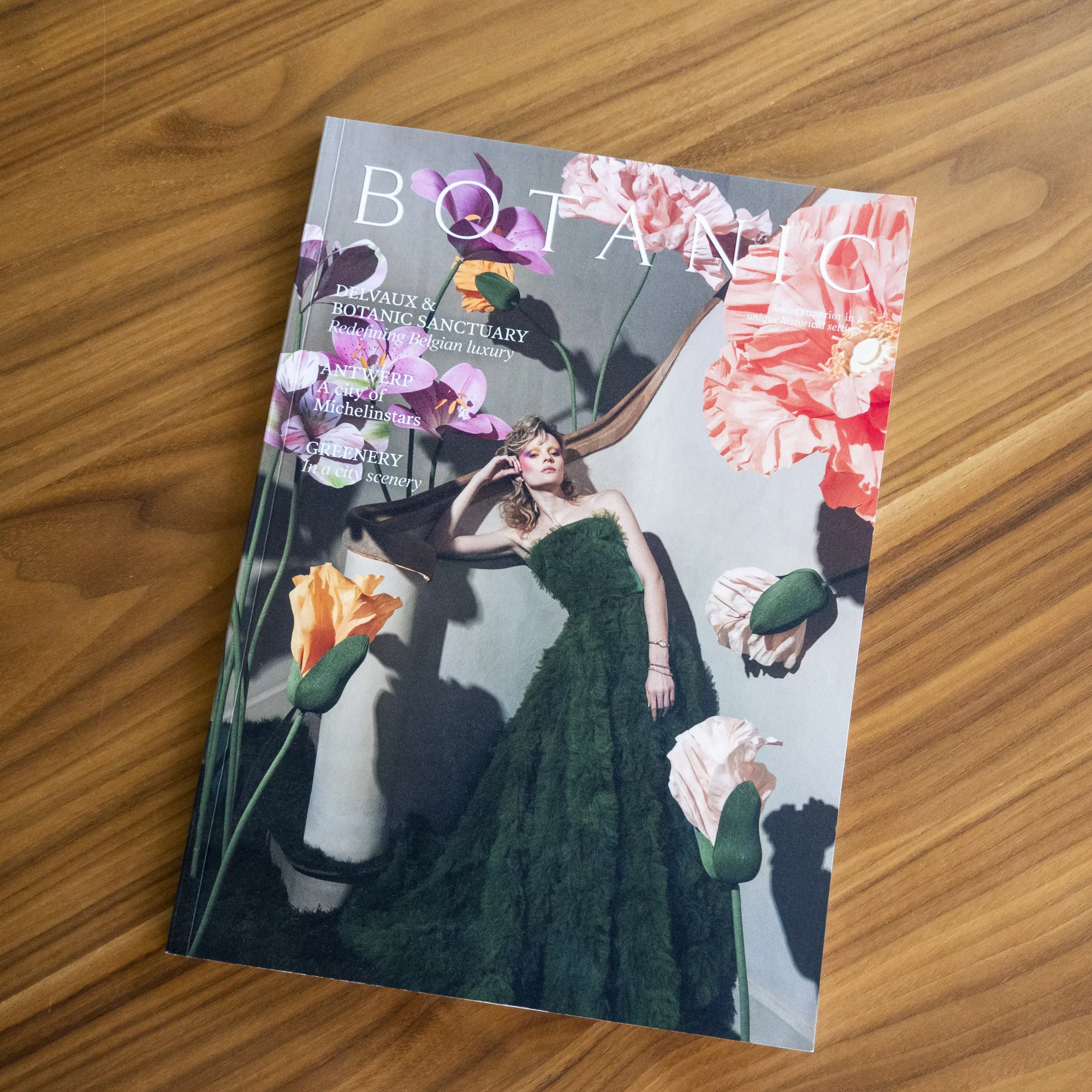 Botanic: the art of hospitality in een hotelmagazine